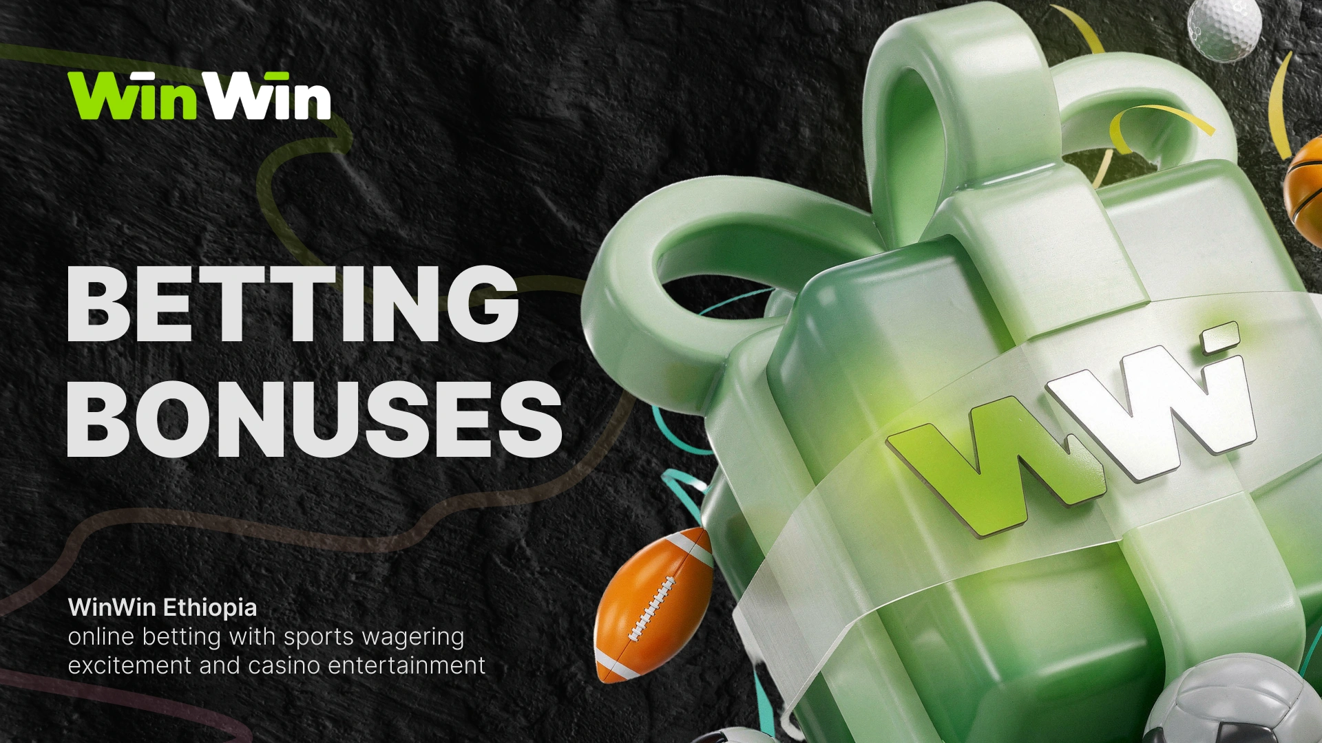 Winwin Ethiopia, a sports betting platform for football, basketball, tennis, and cricket, offers general information about bonus offers and promotions for sports betting.